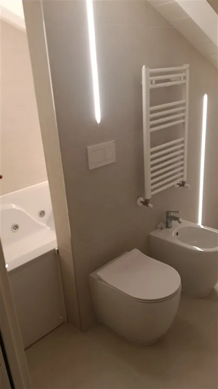 Bagno con sanitari nella Residenza Boninsegni