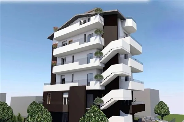 Render di progetto della Residenza Cleome a Rimini